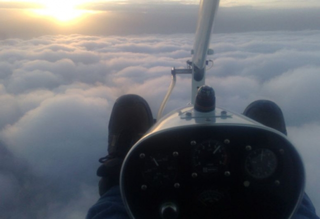  En las nubes 